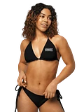 Two-Piece String Bikini by MANHANDS. (Black) product image (1)