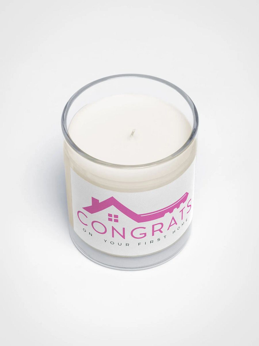 Congrats on Your First Home Soy Wax Candle product image (3)