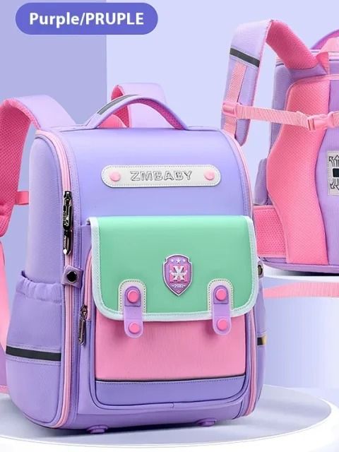 New Sesame Baby Primary School Schoolbag Grade 1-3-6 British Style Boys' Schoolbag Lightweight Girls Backpack product image (5)