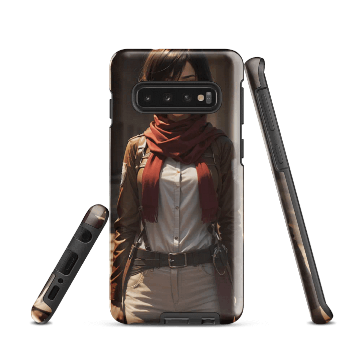 Mikasa Ackerman Samsung Tough Case – Fierce Protector Design product image (1)