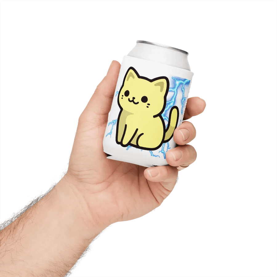 Lightning Kitty! Can Coozie product image (5)