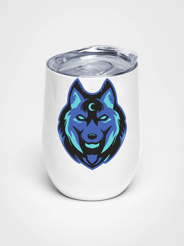 Lunar Wolf Wine Tumbler product image (1)