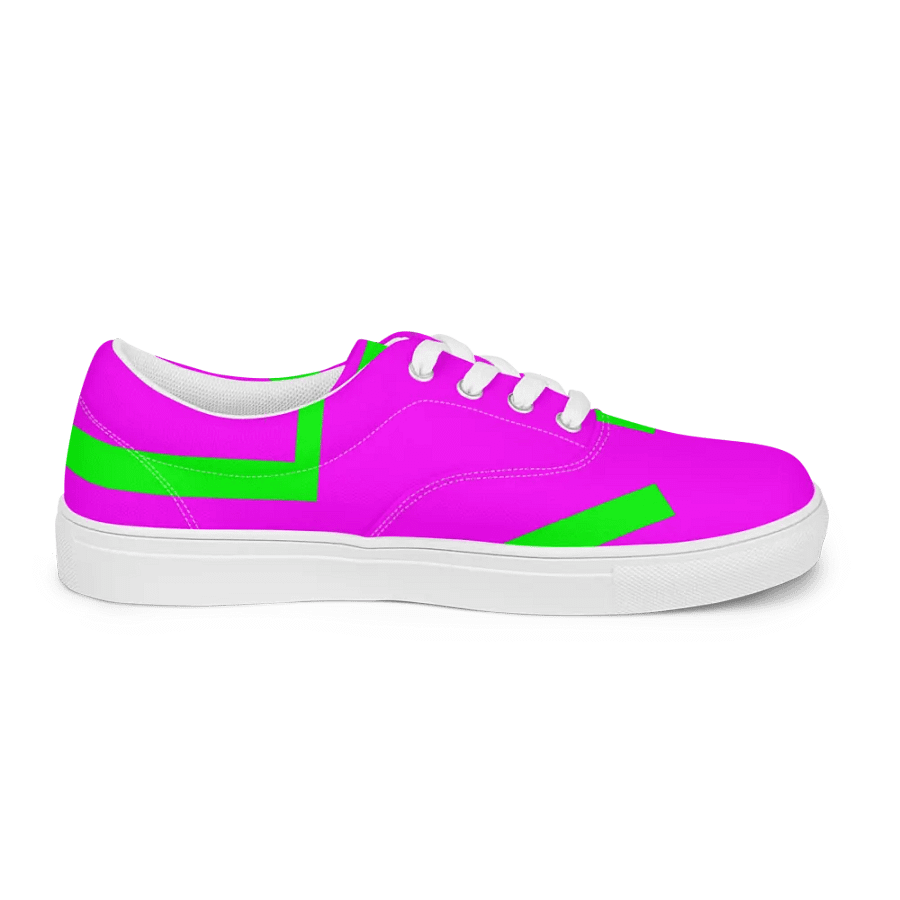 Powerful Pink Lace-Up Shoes product image (11)