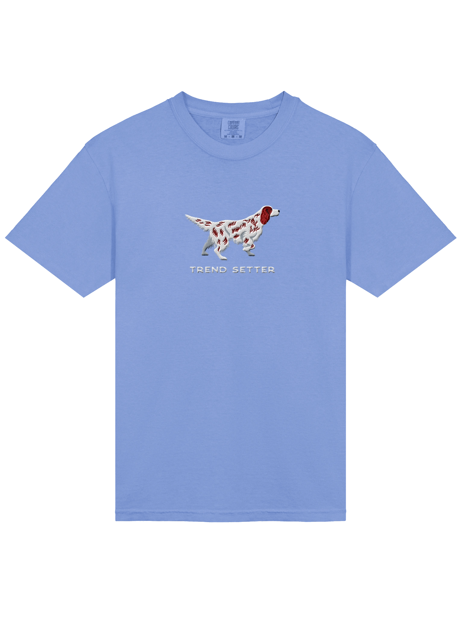 Trend Setter T-Shirt(Embroidered) of an English Setter(Liver Belton) product image (33)