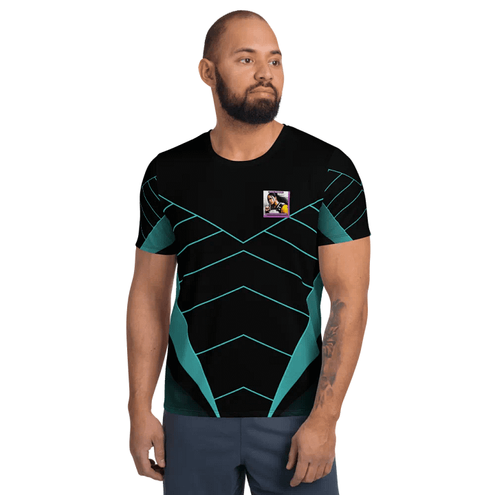 Futuristic Avatar All-Over Athletic Tee product image (1)