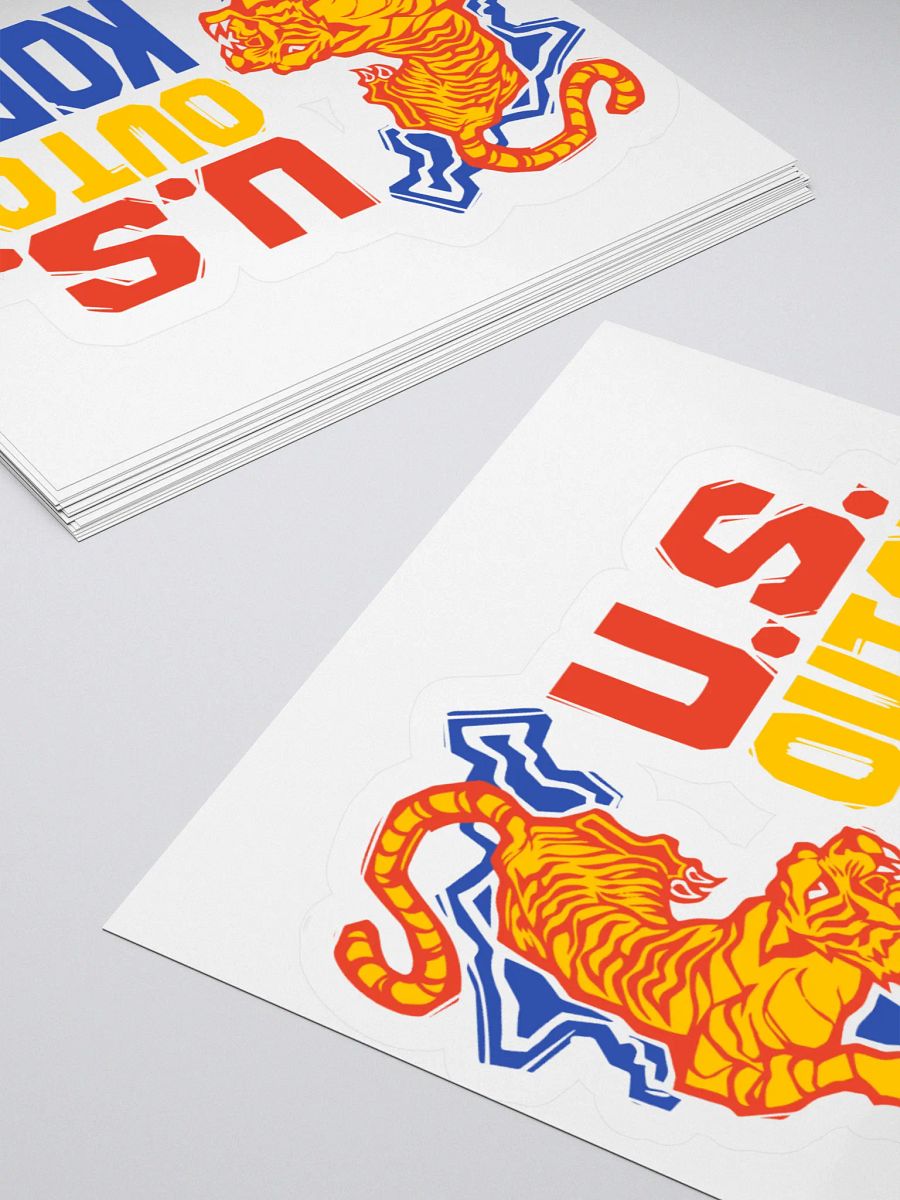 US Out of Korea Sticker product image (4)
