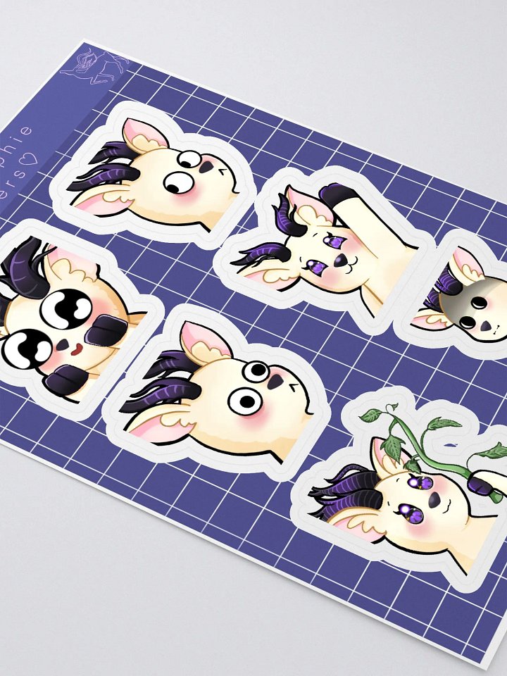 halla emote sticker sheet product image (2)