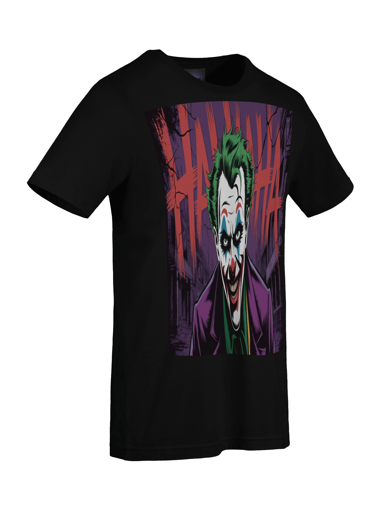 Joker 'HAHAHA' Alleyway Cackle Supersoft T-Shirt product image (9)