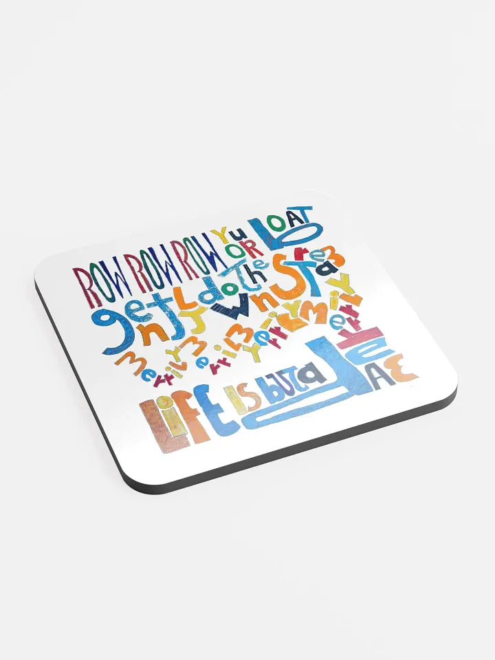 Row Row Row Your Boat Coaster product image (2)