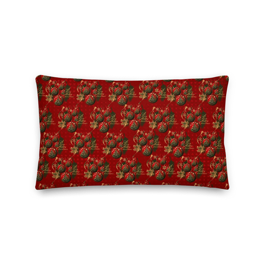 Merry Christmas Reds Festive Pillow home decorators moms friends family product image (5)