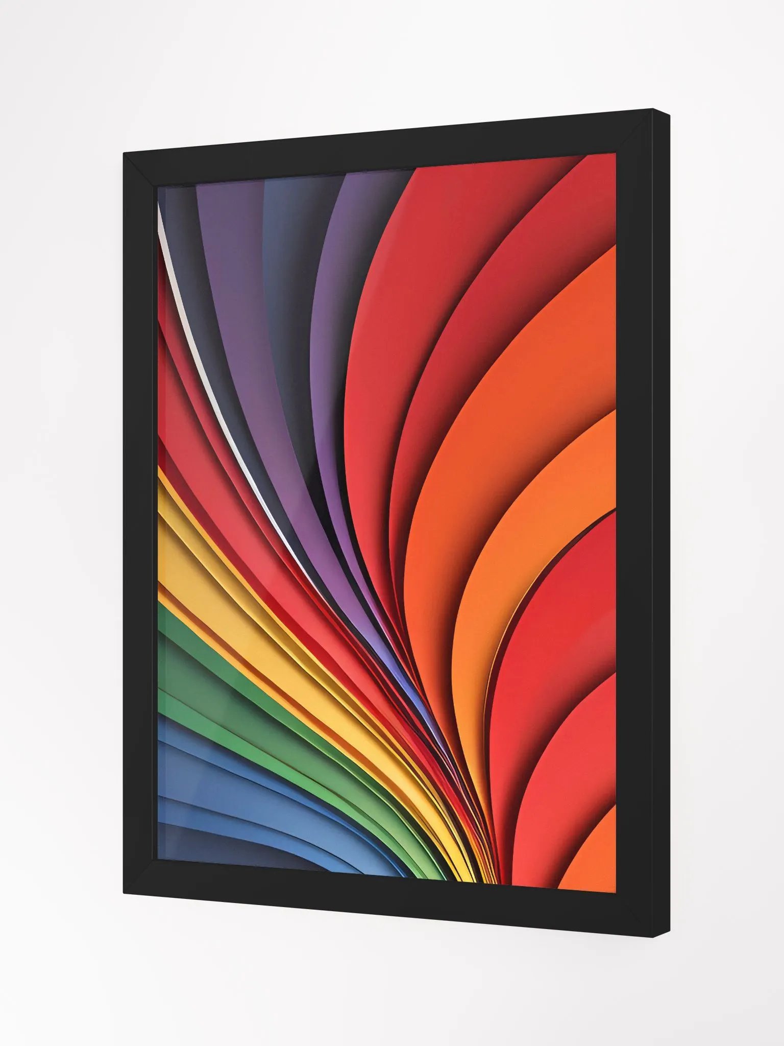 3D Colorful Hues Wall Art-LGBTQIA+ Decor-Ally Art product image (19)