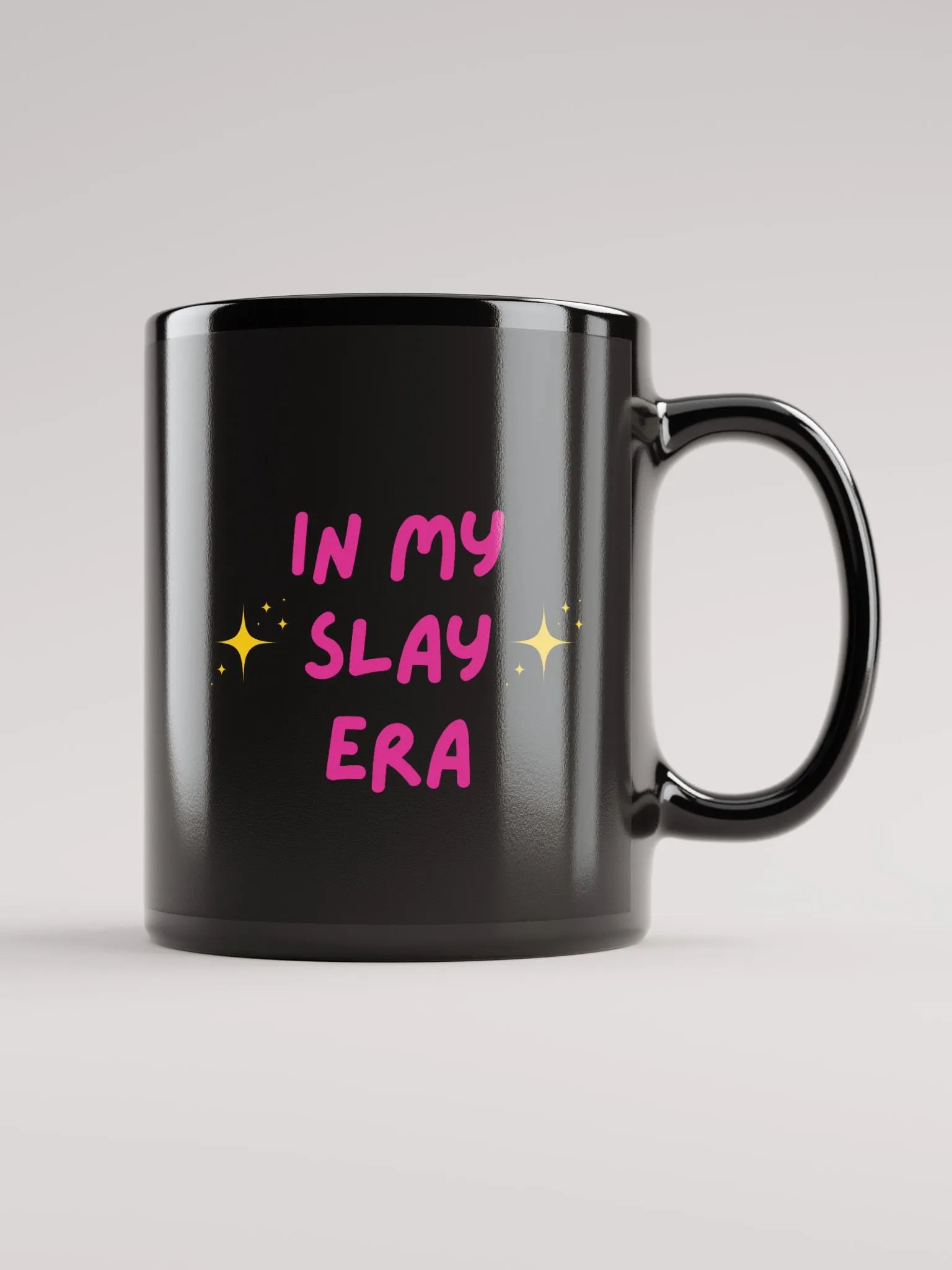In My Slay Era Black Glossy Mug product image (1)