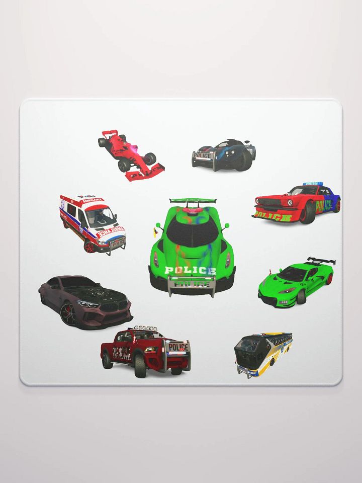 Racing Rescue Mouse Pad product image (3)