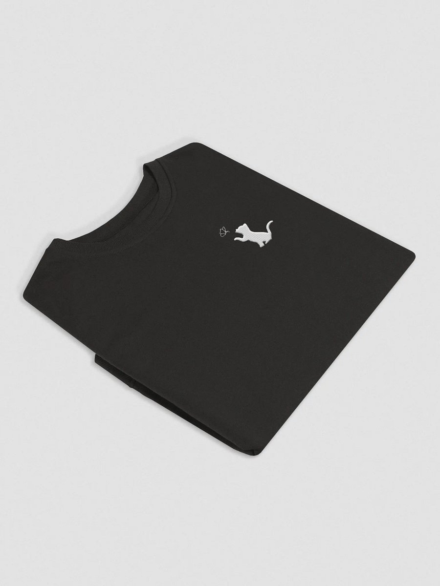 Outline Kitten and Butterfly Embroidered Sweater product image (3)
