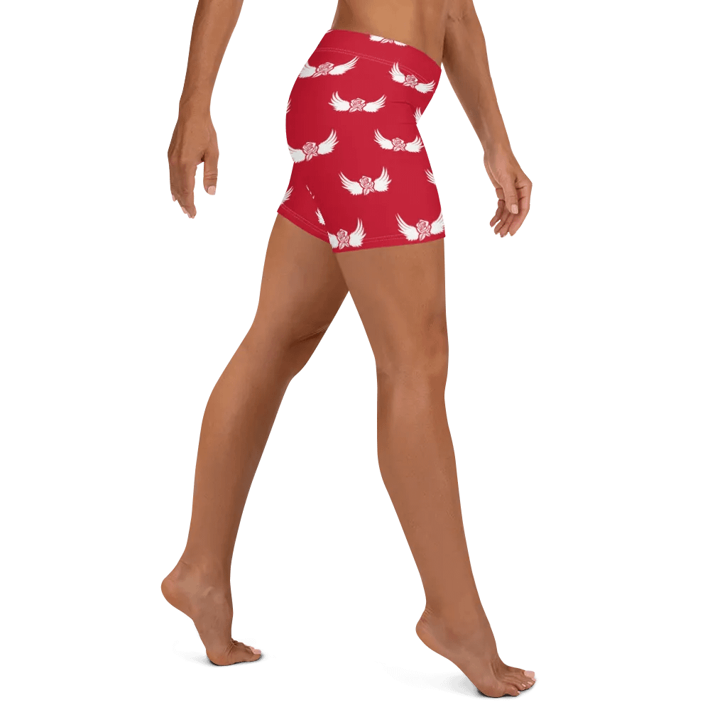 System Women Shorts Red & White product image (5)