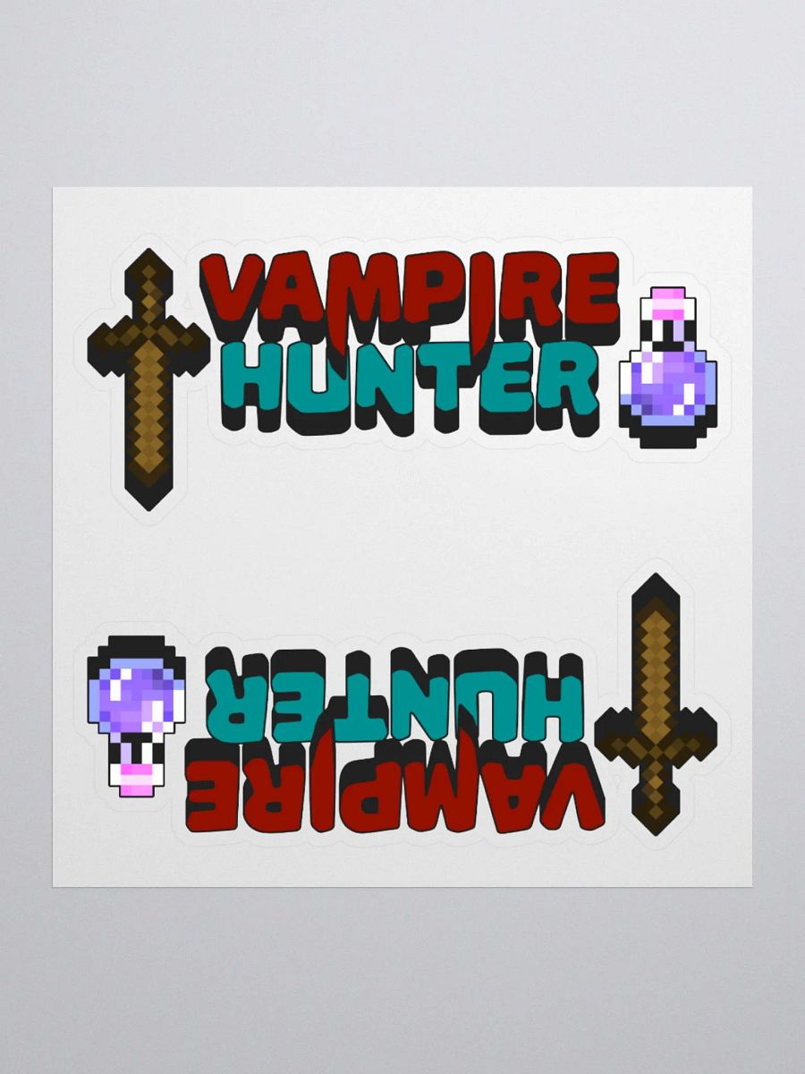 Sticky Stickers (Vampire Hunter) 2-PACK product image (2)