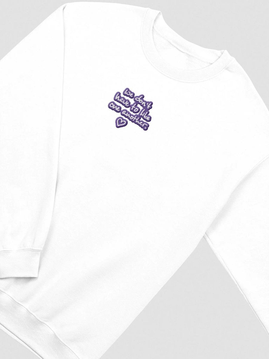 ONE ANOTHER (purple bubble design 2) embroidered crewneck product image (1)