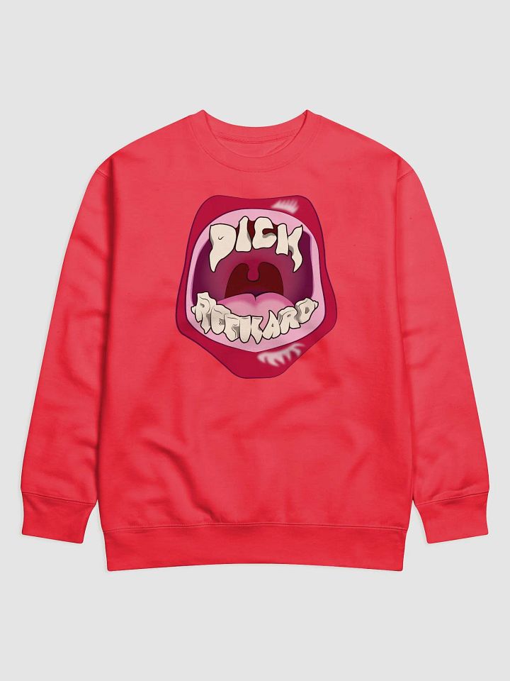 Dick Reckard Teeth Sweatshirt || Unisex, Multiple Colors product image (2)
