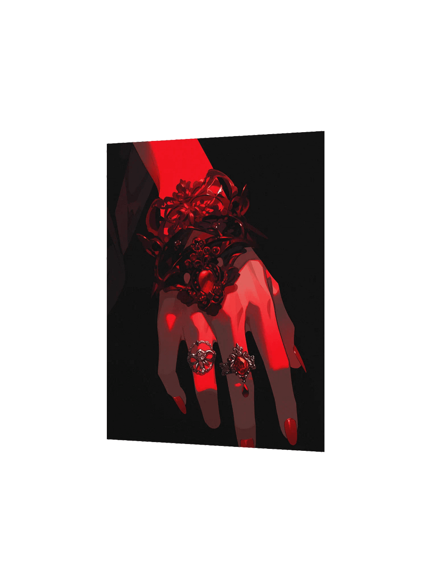 Gothic Floral Adornments Poster product image (10)