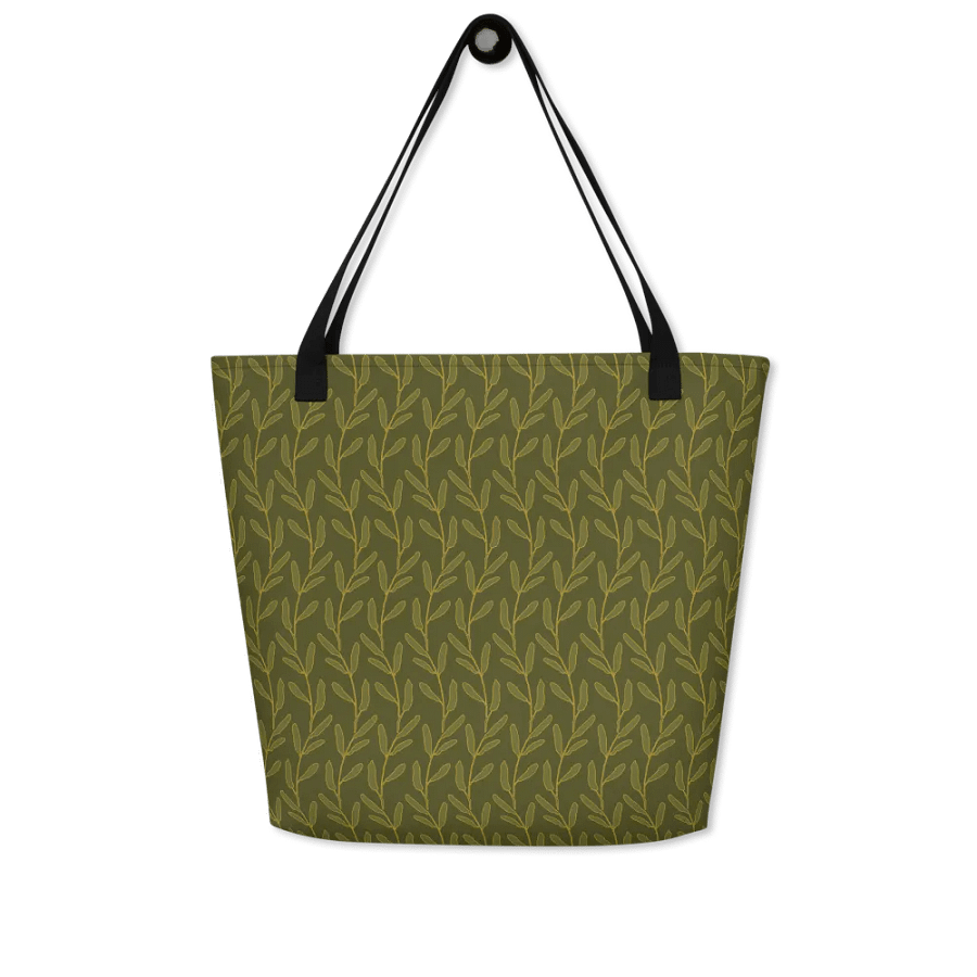“Good Morning Wave” Large Tote Bag product image (1)