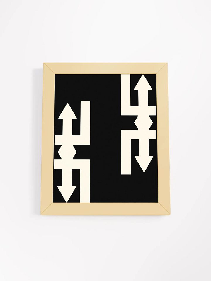Dialogue of Wisdom Nox Poster (Framed, Silent Authority Collection) product image (1)
