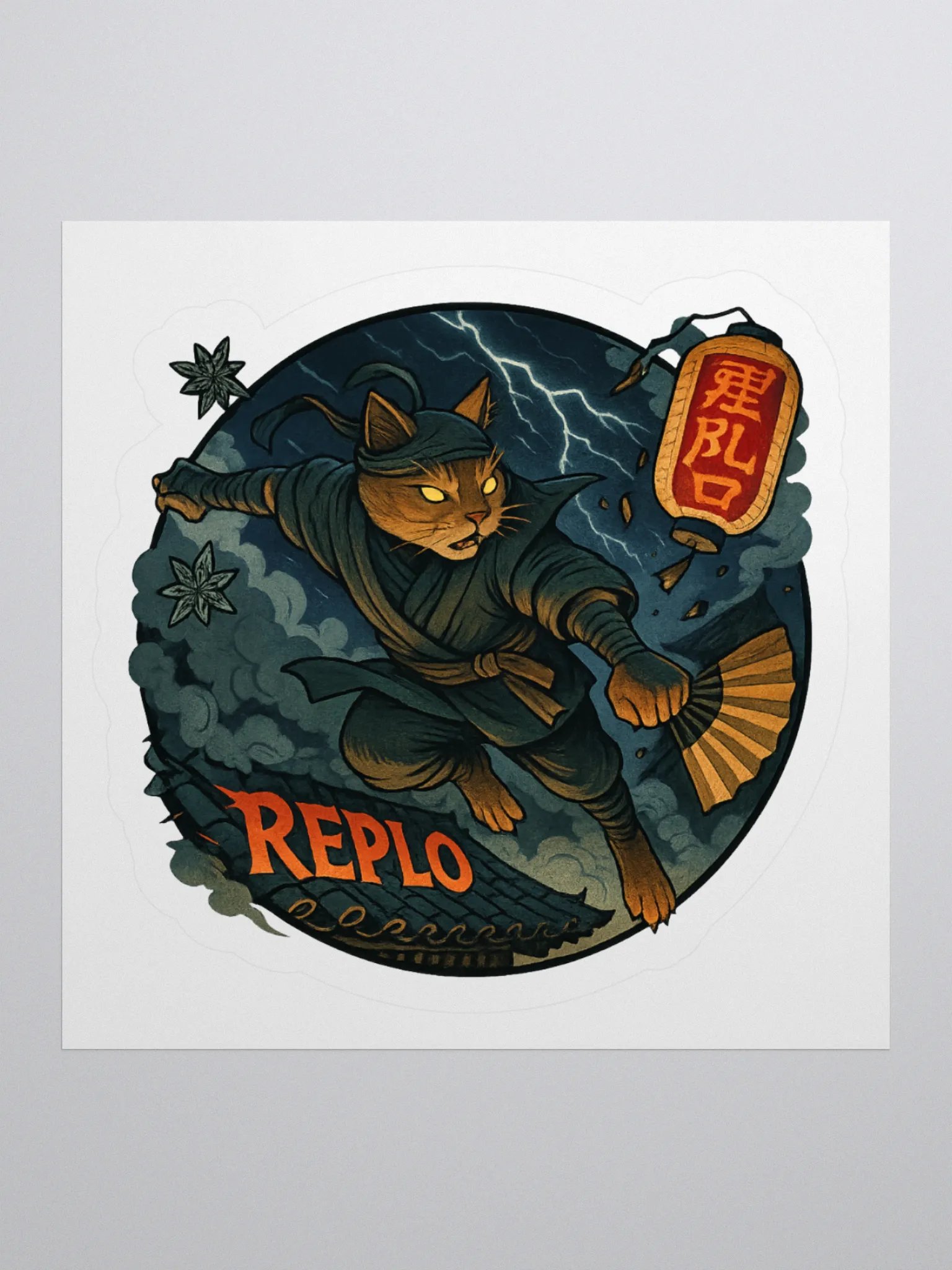 Replo Shadowpaw Ninja Sticker product image (3)