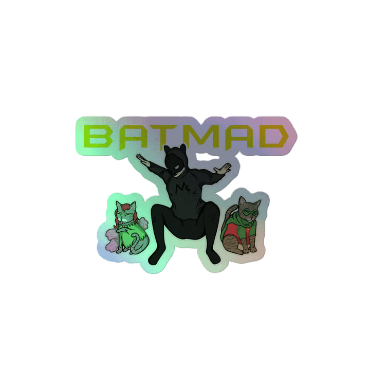 BATMAD HOLO STICKER product image (2)