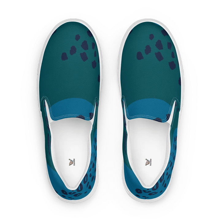 Sapphire Swirl Men's Slip-On Shoes product image (1)