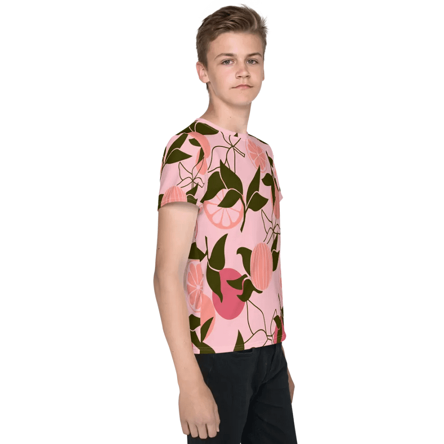 Citrus Burst Youth All-Over Print T-Shirt product image (4)