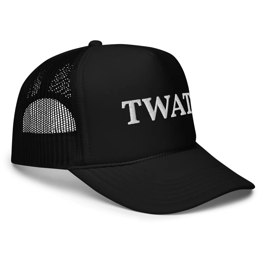 TWAT - Embroidered trucker cap hat product image (3)