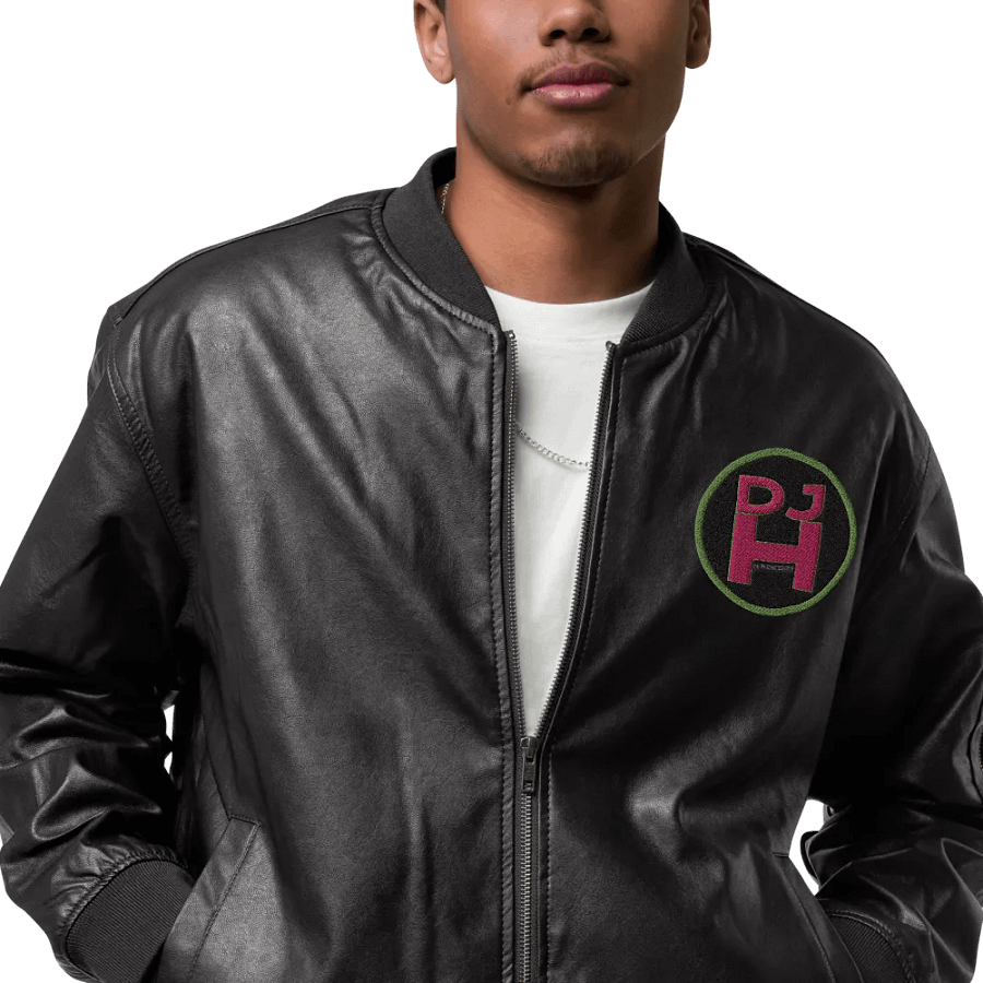 Djhardcore Emblem Bomber Jacket product image (7)