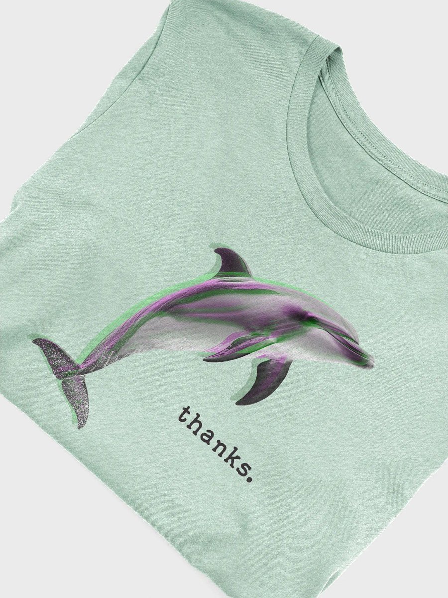 Dolphin Thanks T-Shirt product image (5)