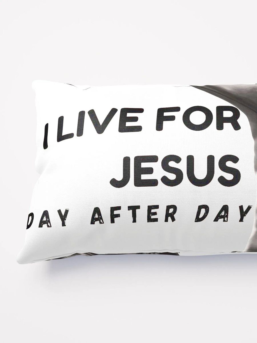 I live for jesus day after day cushion product image (3)