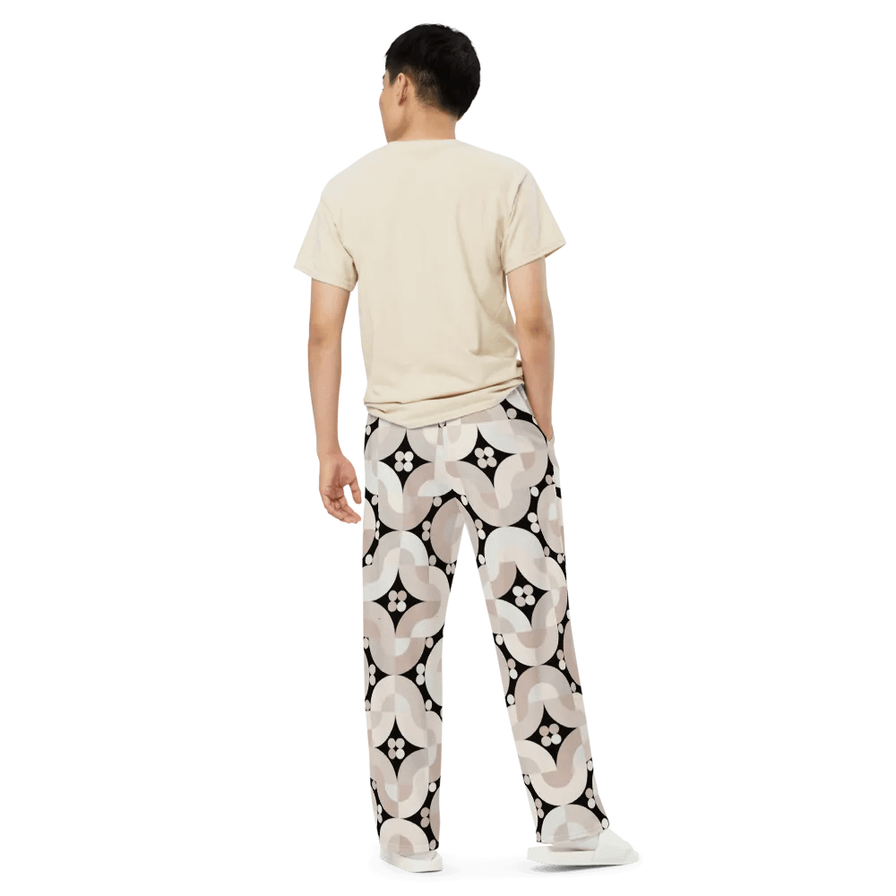 BUIII Retro Harmony: Whispering Sands Wide-Leg Pants product image (5)