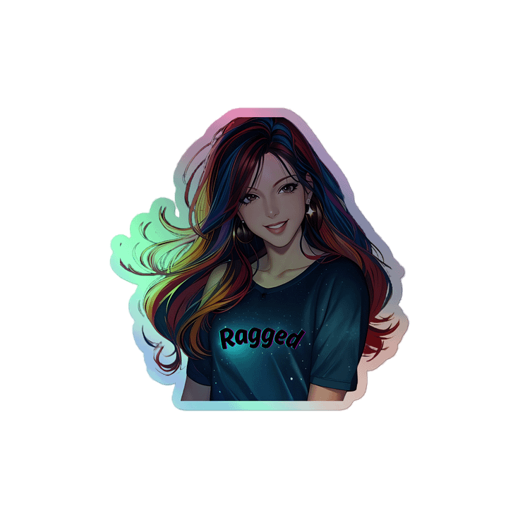 Ragged Holo Sticker product image (2)