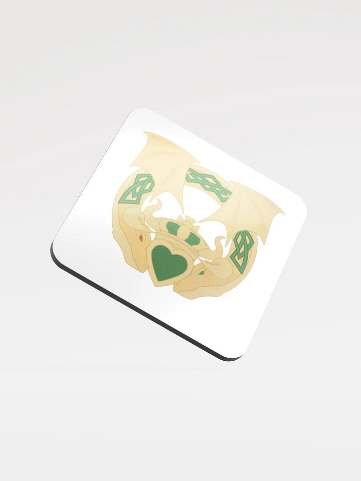 Báirseach Family Crest Cork Coaster product image (1)