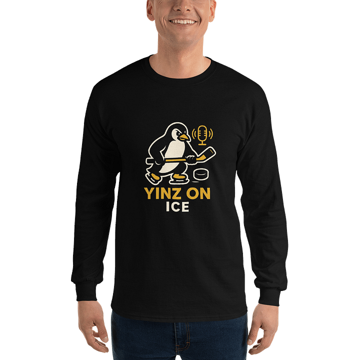 Yinz on Ice Logo Long Sleeve Tee product image (1)