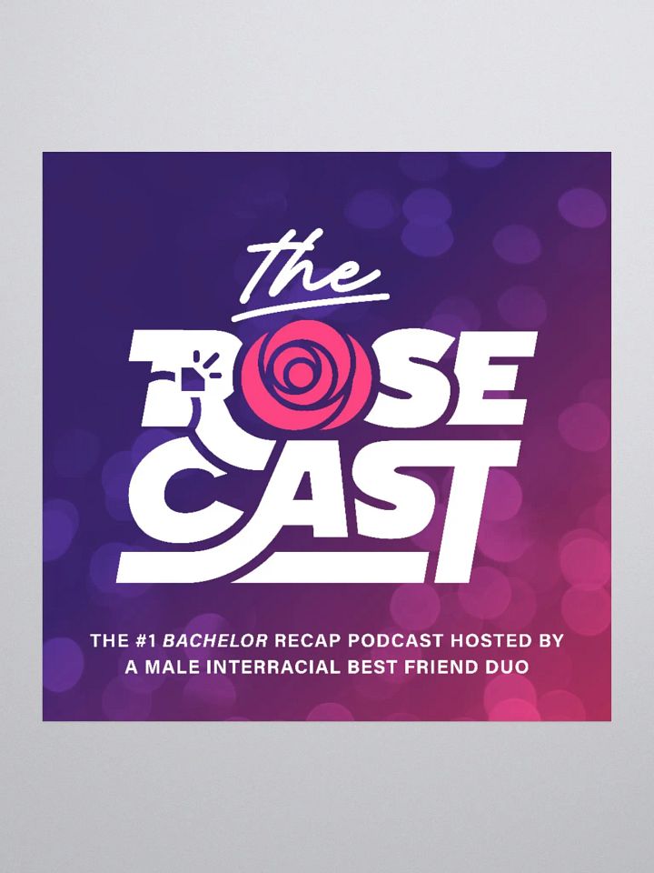 Rosecast Cover Art Sticker product image (2)