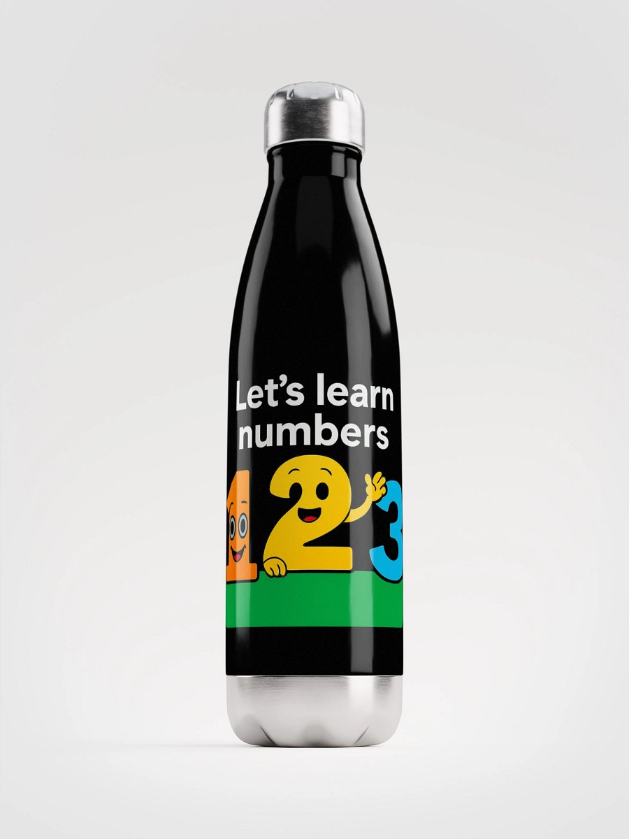 Counting Crew Stainless Steel Water Bottle product image (1)
