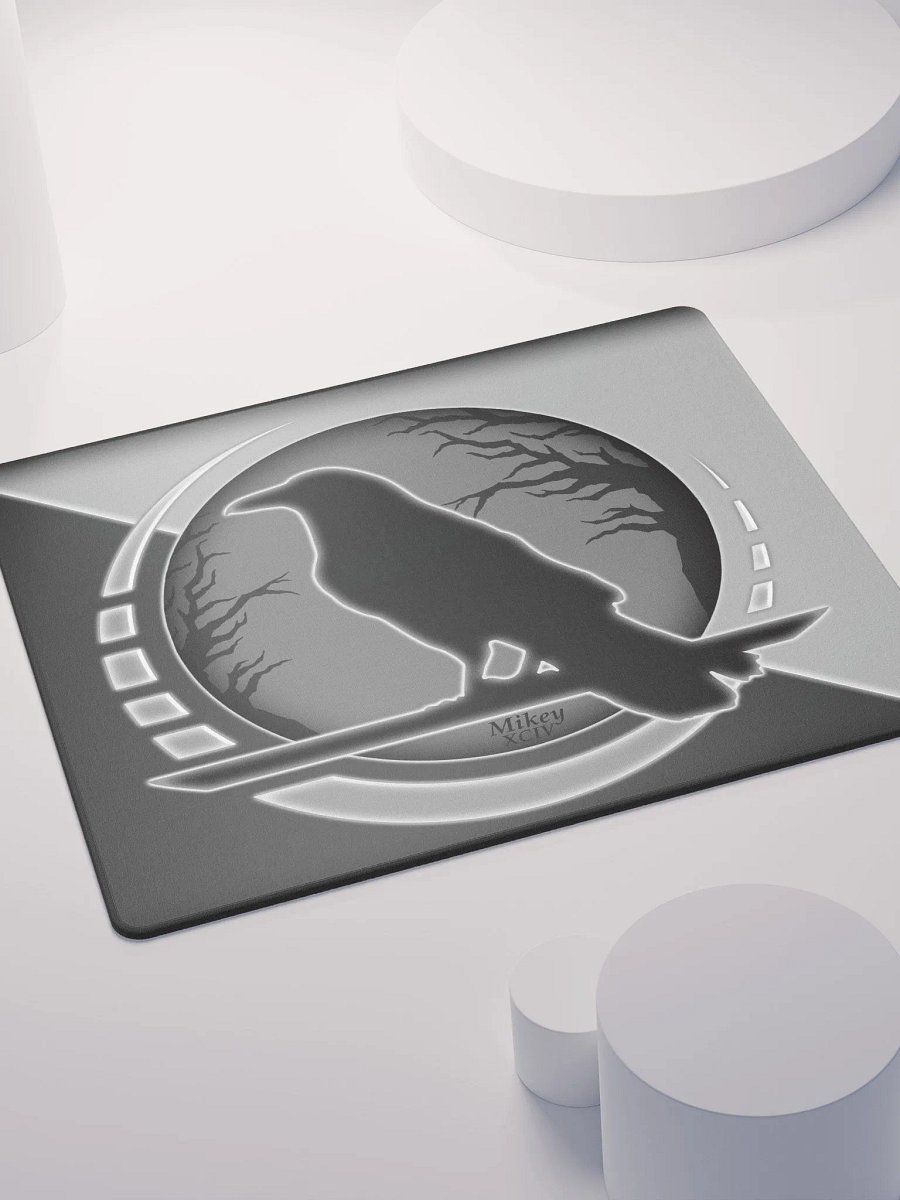 Raven's Moon - MikeyXCIV - Gaming Mouse Pad - 18″×16″, 36″×18″ product image (4)