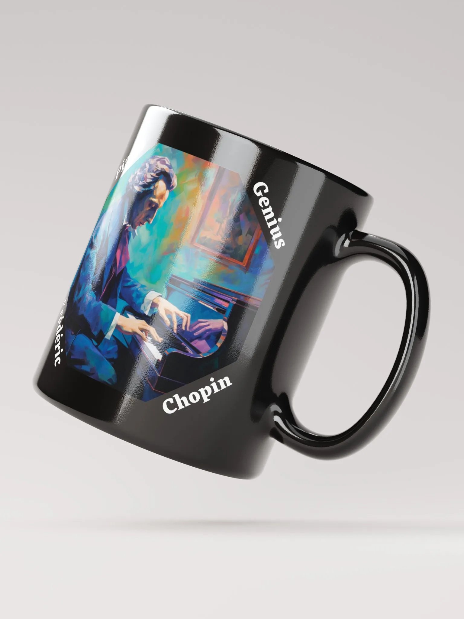 Frédéric Chopin [Playing Piano] - Piano Genius | Mug product image (2)