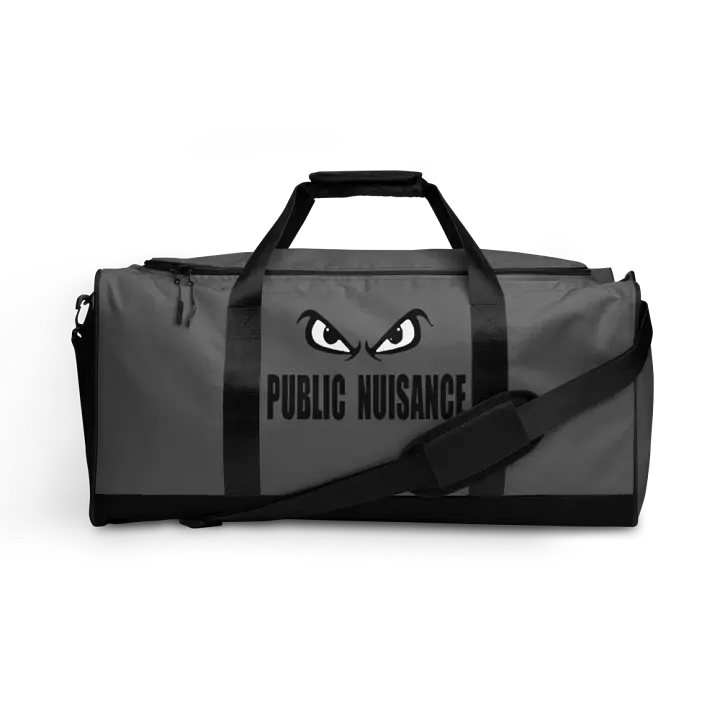 Public Nuisance: Gray Duffle Bag product image (1)