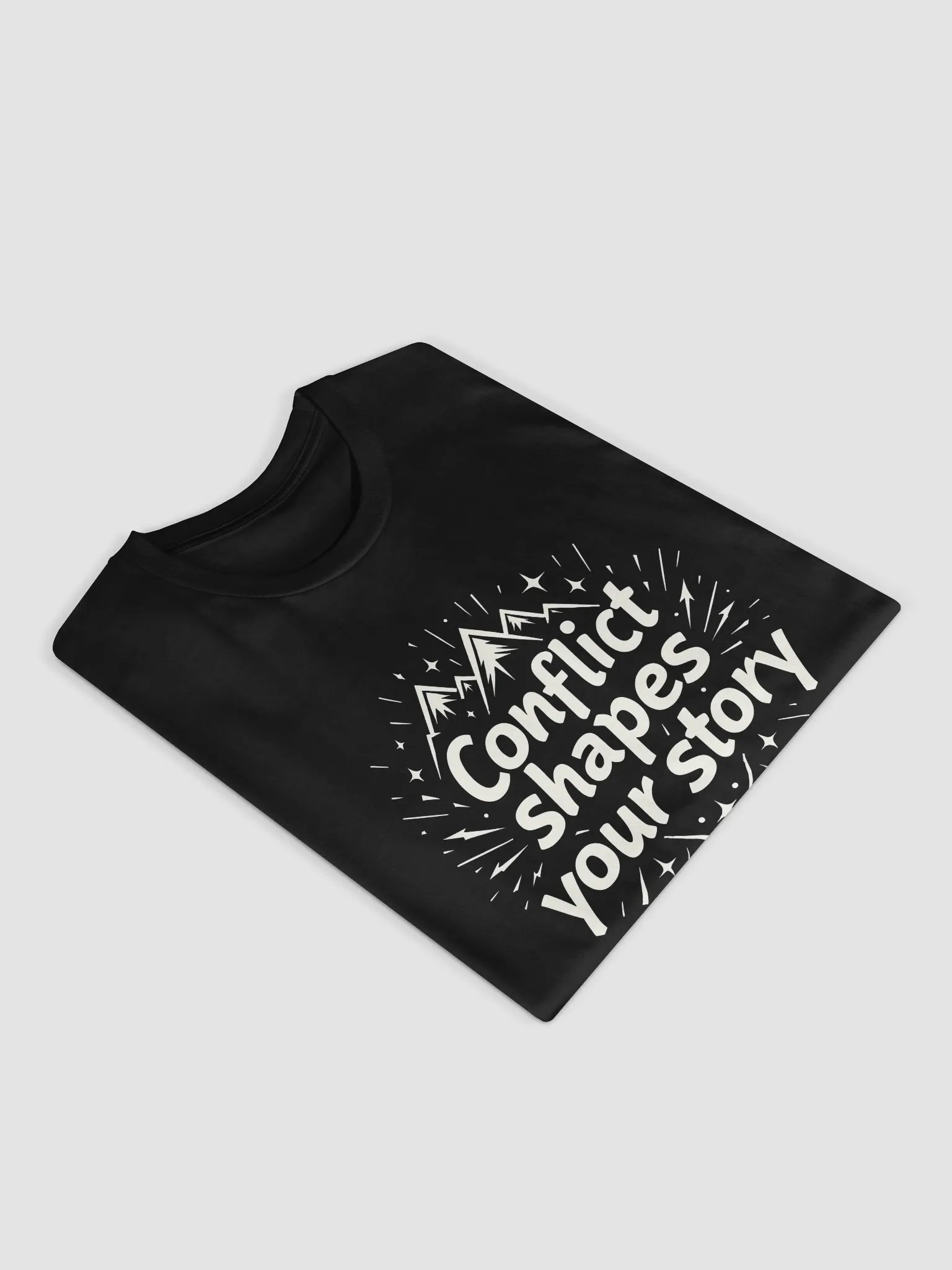 Conflict Shapes Your Story - Empower Your Journey Like Chris Hemsworth with This Inspirational T-Shirt product image (3)