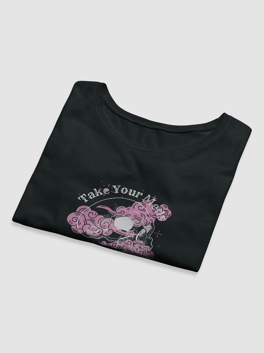 Take Your Meds Cropped Tee (White Design) product image (8)