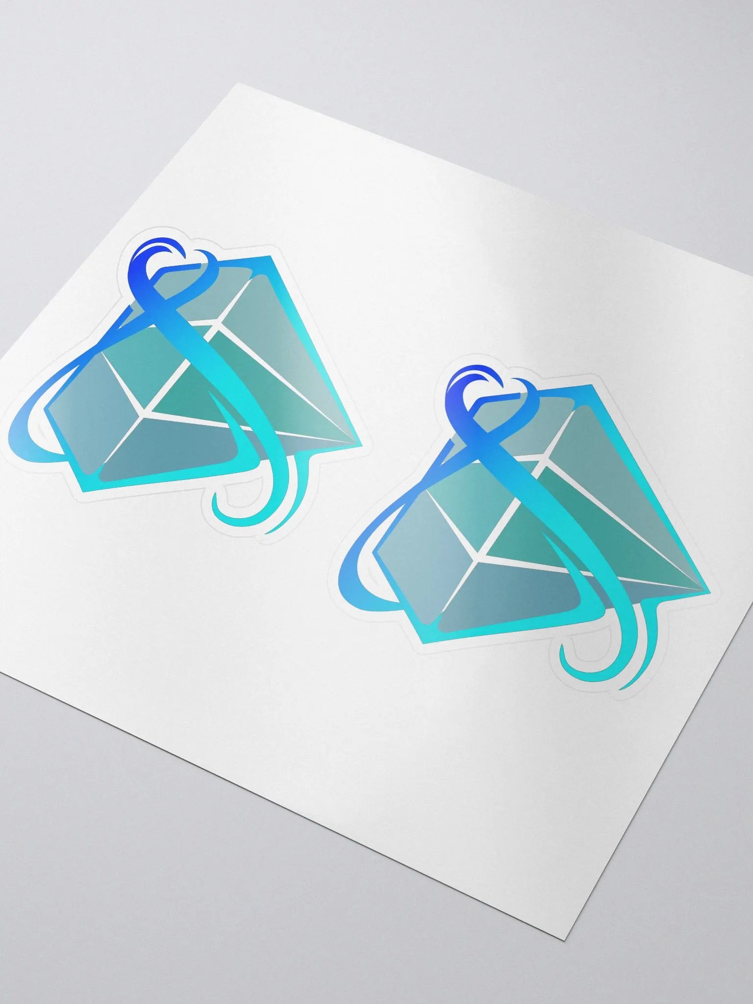Blue stickers product image (3)