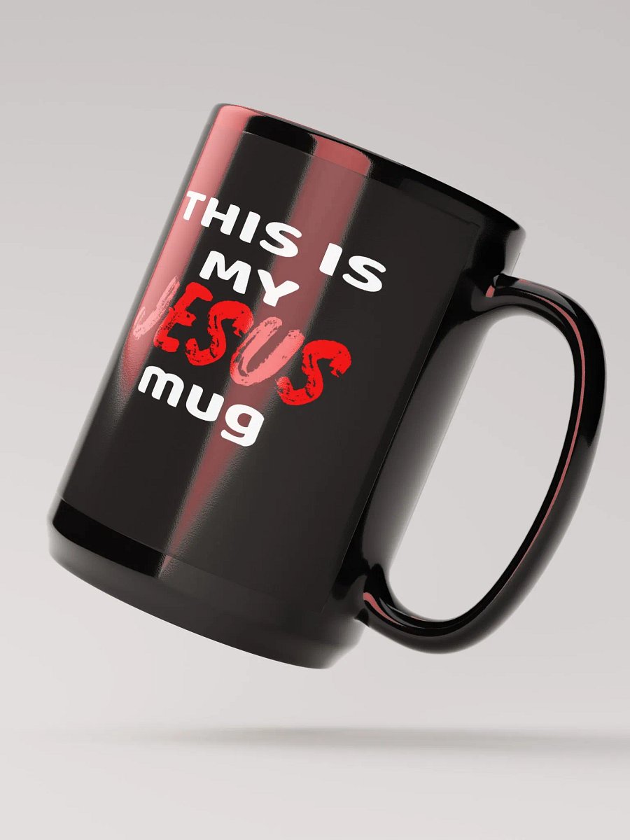 THIS IS MY JESUS BLACK MUG product image (3)