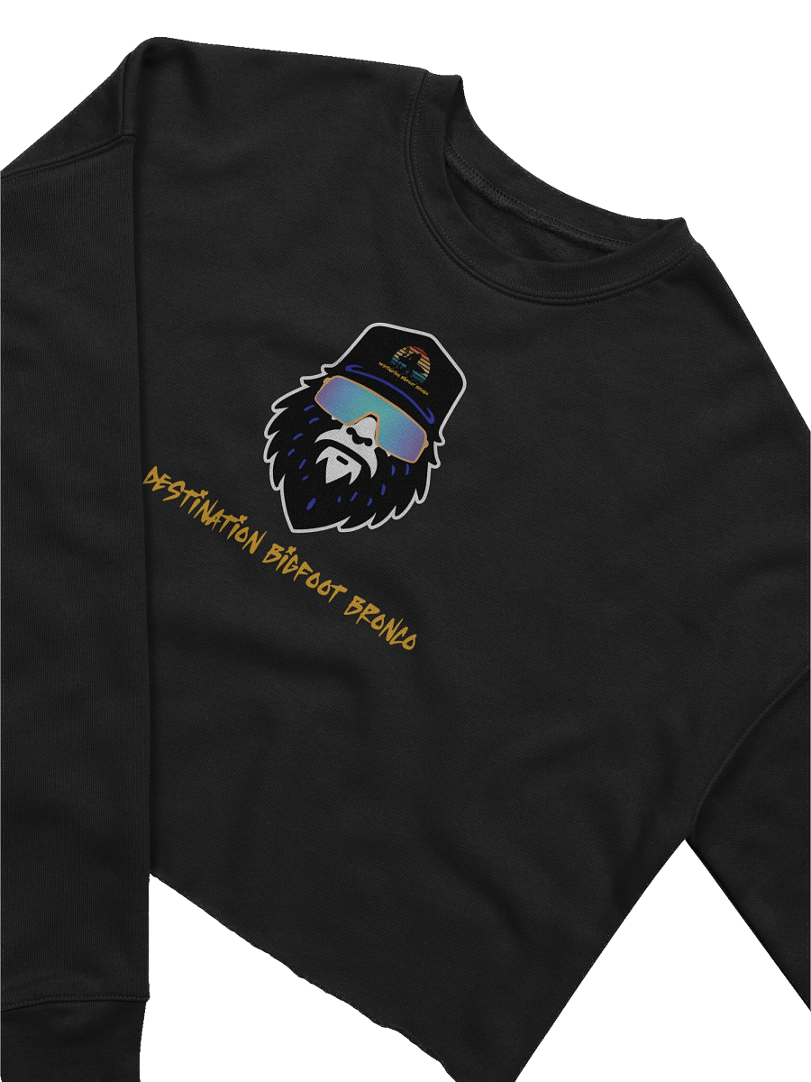 Destination Bigfoot Bronco Bigfoot Logo Bella+Canvas Women's Fleece Crop Sweatshirt (Multiple Colors Available) product image (3)