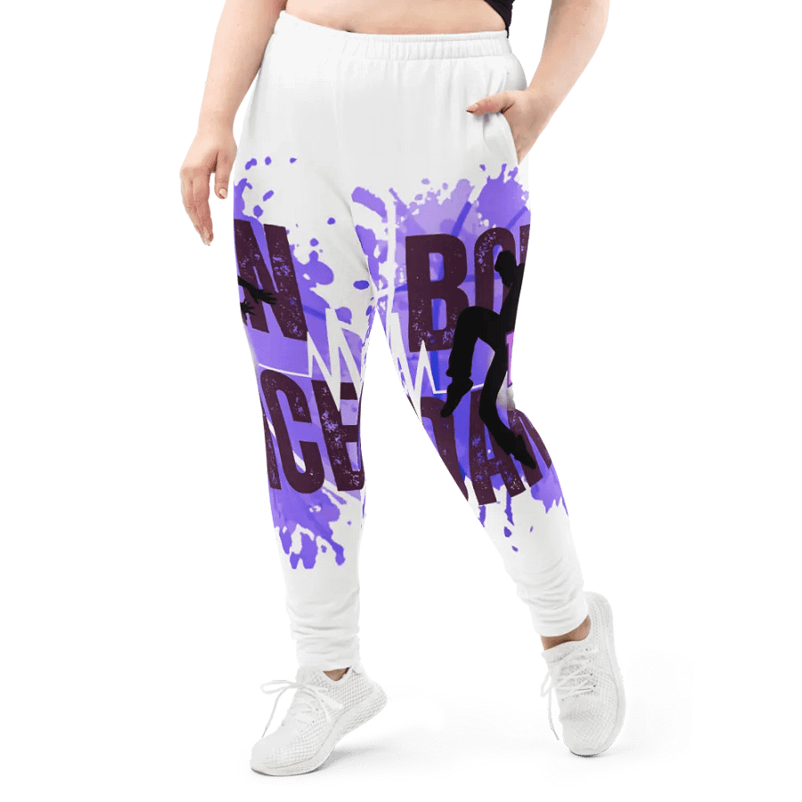 Born to Dance His Silhouette All-Over Print Joggers product image (6)