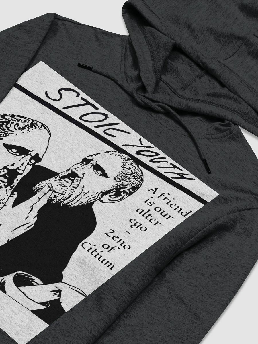 Stoic Youth Zeno of Citium quote District Lightweight Hoodie product image (3)