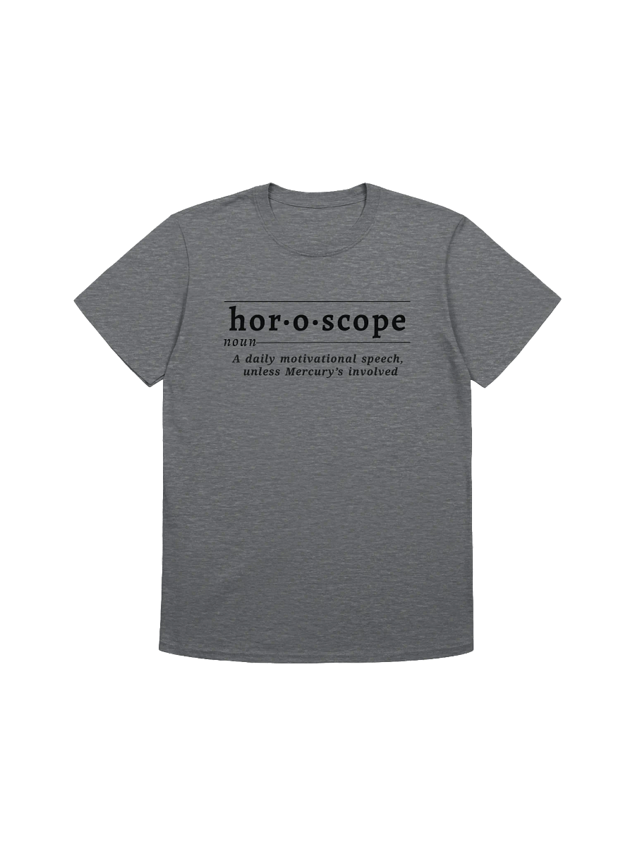 Horoscope Def Unisex Tee v1 product image (1)